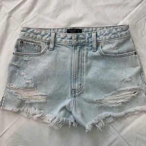 Abercrombie High Rise Shorts